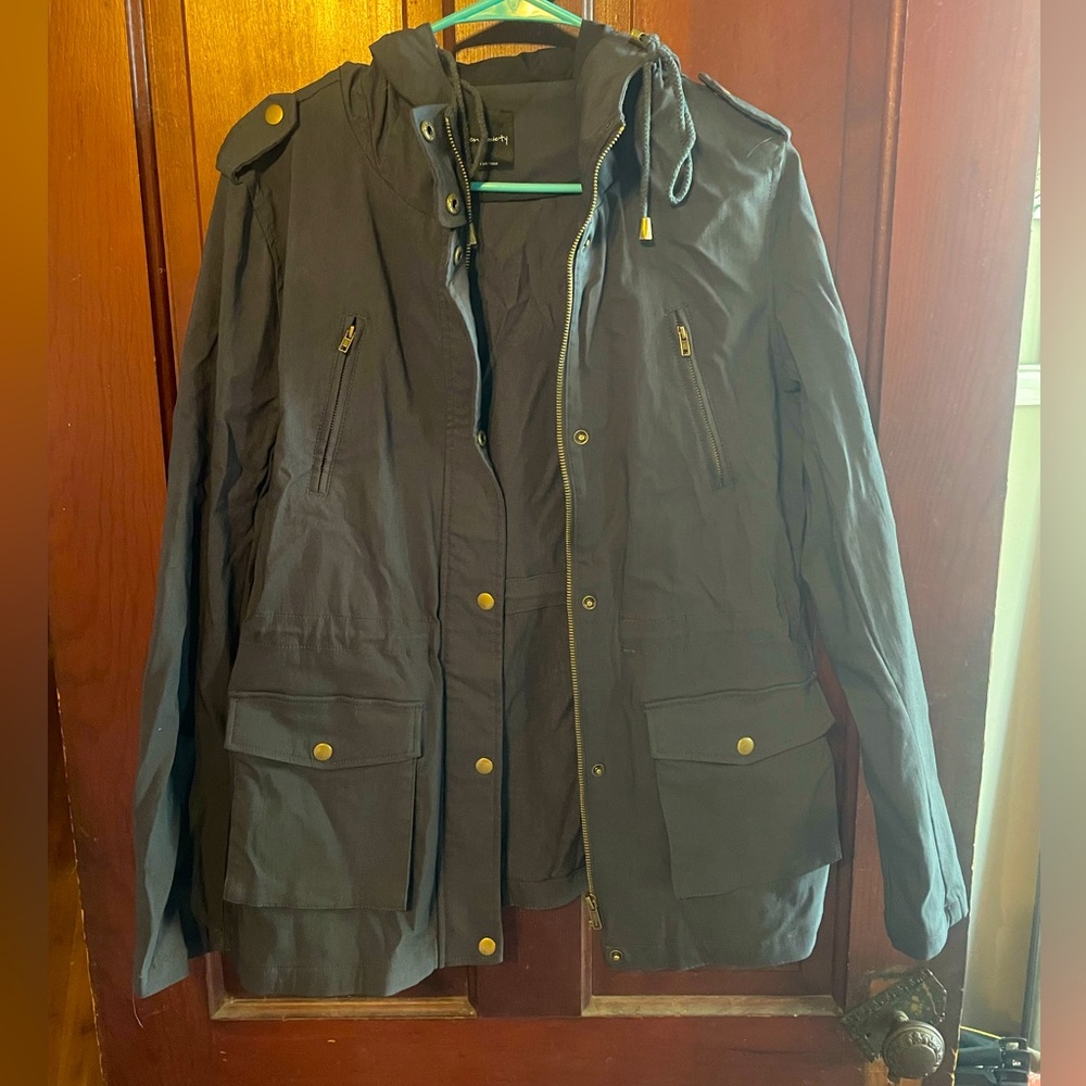 Eden society dark gray jacket. Size large.